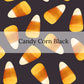 Candy corn bow strips 