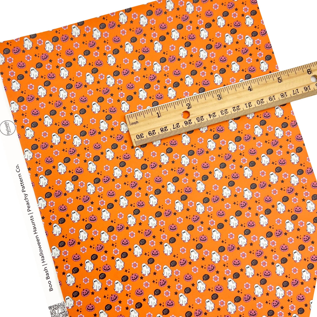 Halloween Haunts | Peachy Pattern Co | Faux Leather