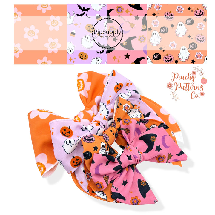 Halloween Haunts | Peachy Pattern Co | Bow Strips