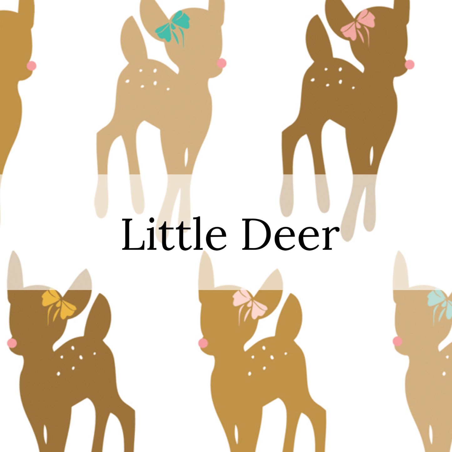 Darling Deer Individual Strip Collection | Indy Bloom | Liverpool Bullet Fabric