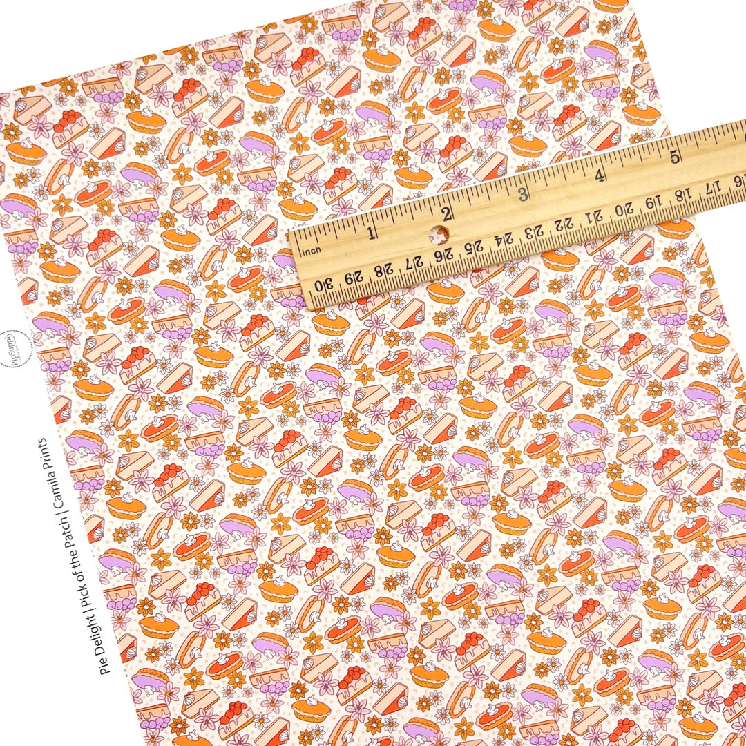 Pick of the Patch | Camila Prints | Faux Leather Sheets