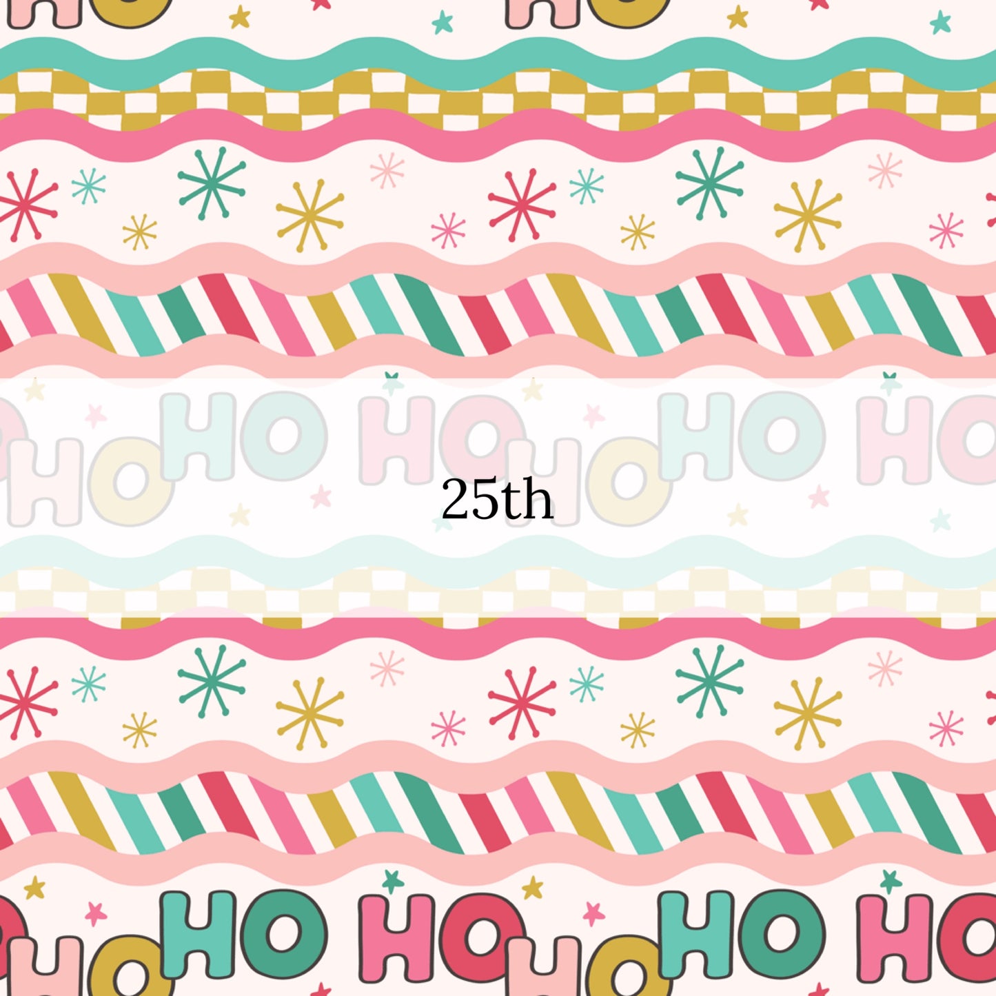 HO HO HO Individual Strip Collection | The Peachy Dot | Liverpool Bullet Fabric