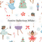 Holiday Ballet Individual Strip Collection | Hey Cute Design | Liverpool Bullet Fabric