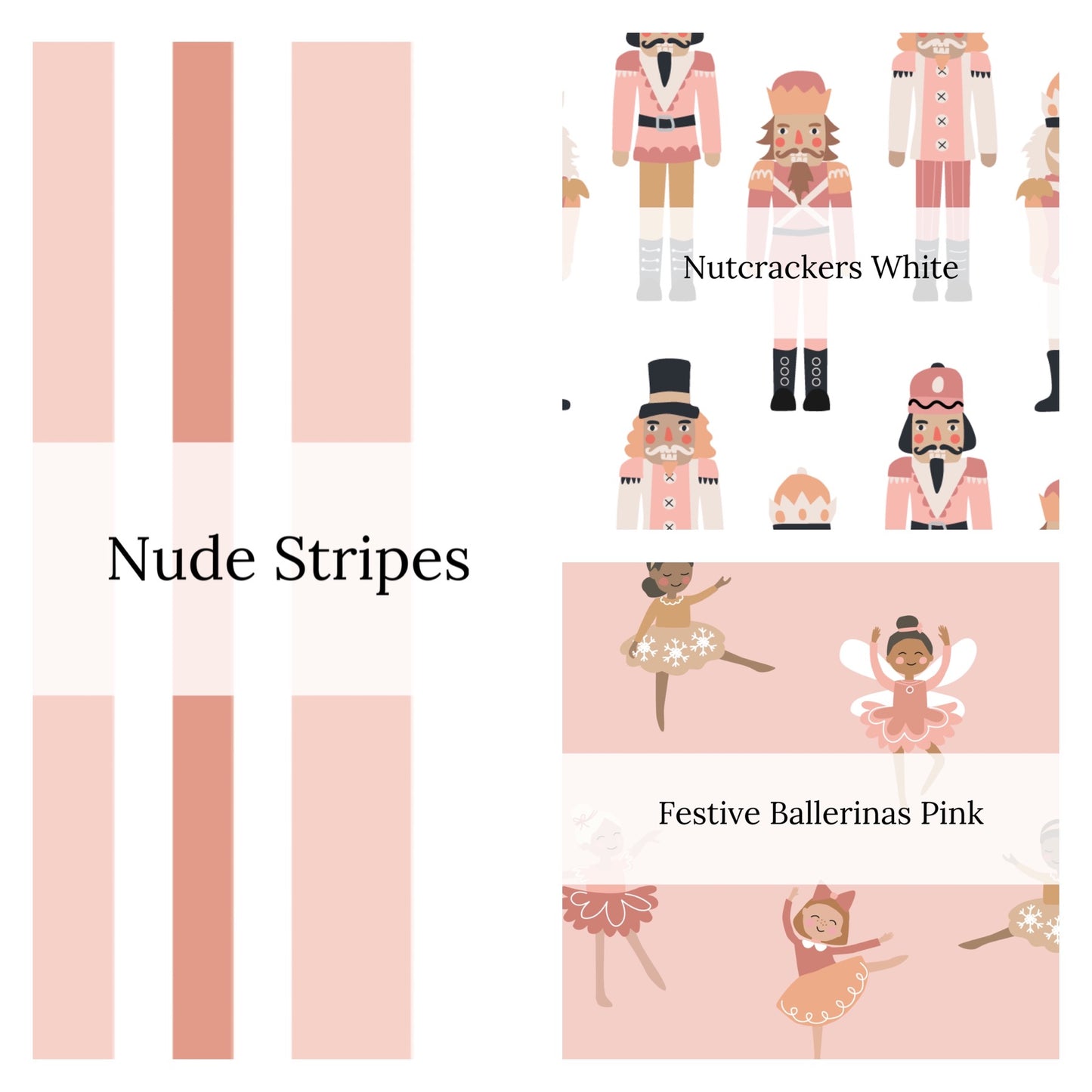 Magical Ballet Individual Strip Collection | Hey Cute Design | Liverpool Bullet Fabric