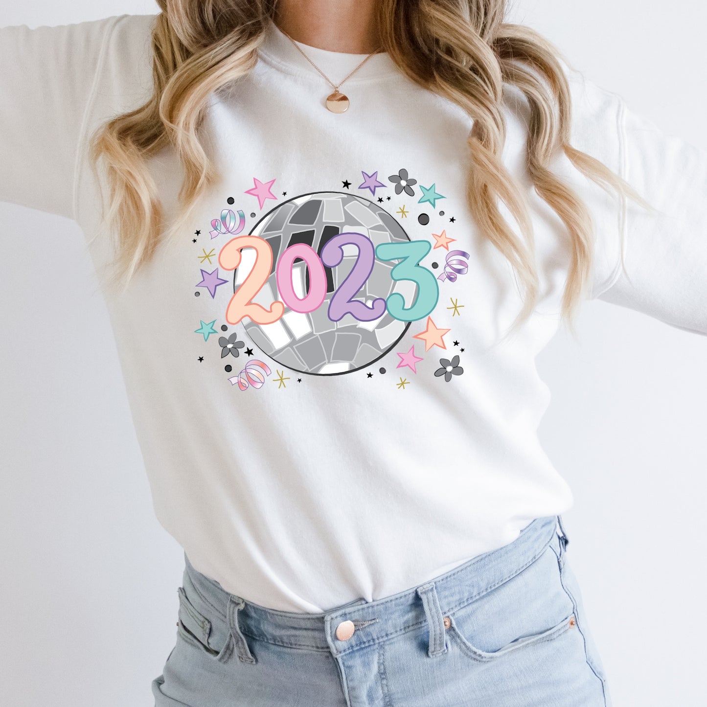 2023 DISCO BALL DTF SUBLIMATION TRANSFER 