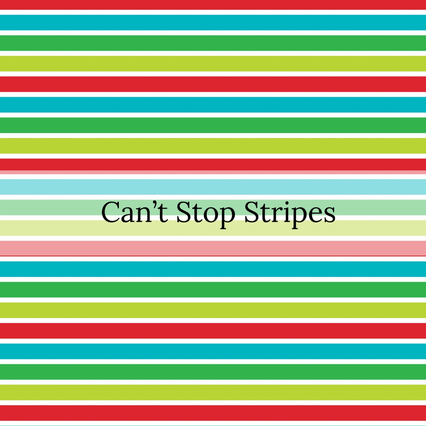 Can't Stop Christmas | PIP Supply | Bow Strips