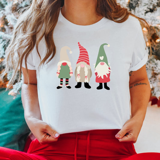 Sublimation or DTF Transfers | Hey Cute Design | Pink and Green Gnomes