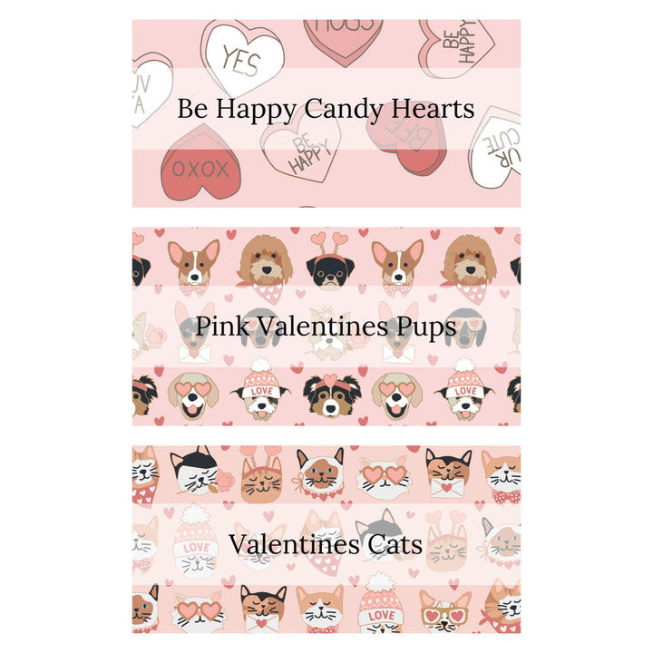 Valentine's Friends | Hey Cute Design | Bow Strips