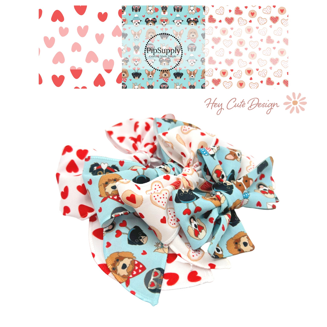 Valentine | Hey Cute Design | Bow Strips