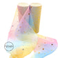 6" Tiny Holographic Star Ombre Tulle