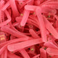 MINI Plastic Translucent Alligator Clips with Teeth 1" Set of 10 - Pretty in Pink Supply