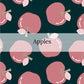 Apples And Daisies | Muse Blooms Designs | Fabric