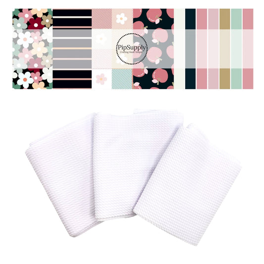 Apples and Daisies Individual Strip Collection | Muse Bloom Designs | Fabric Strips