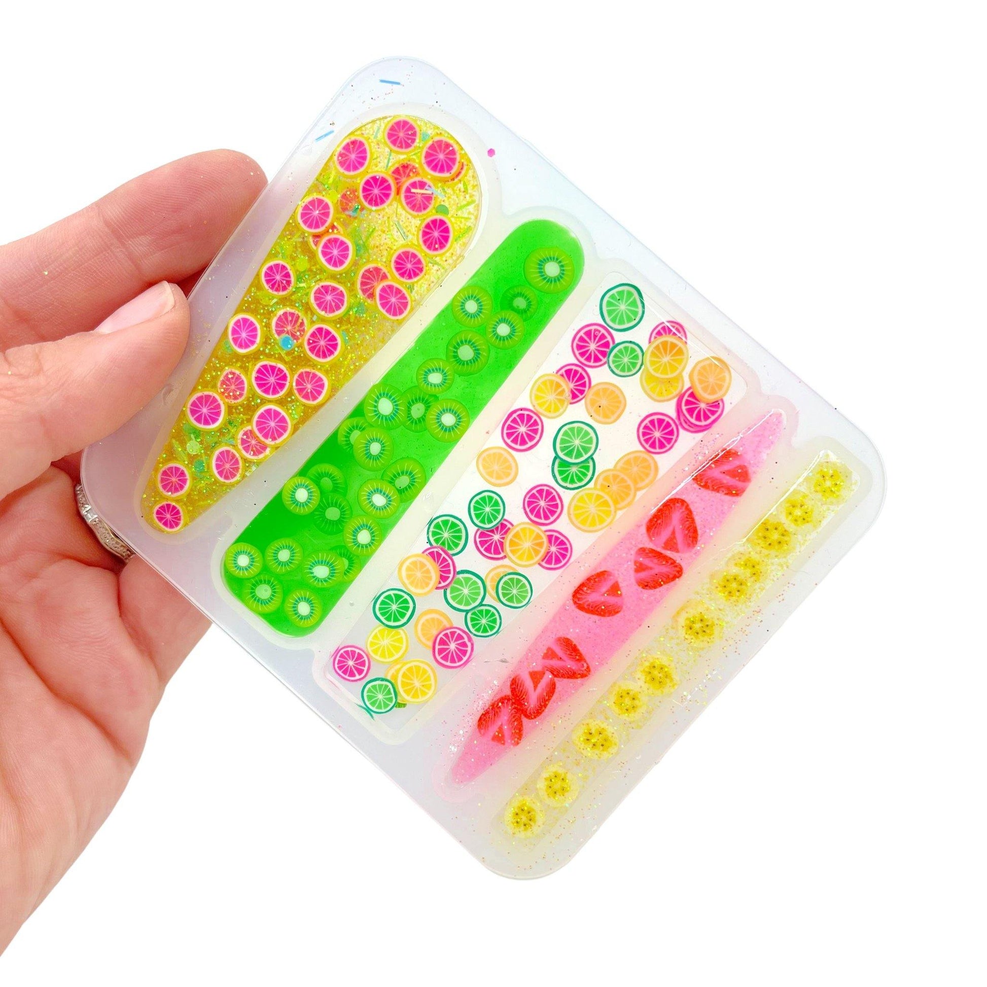 Silicone Mold | Assorted Clip Covers - Pretty in Pink Supply