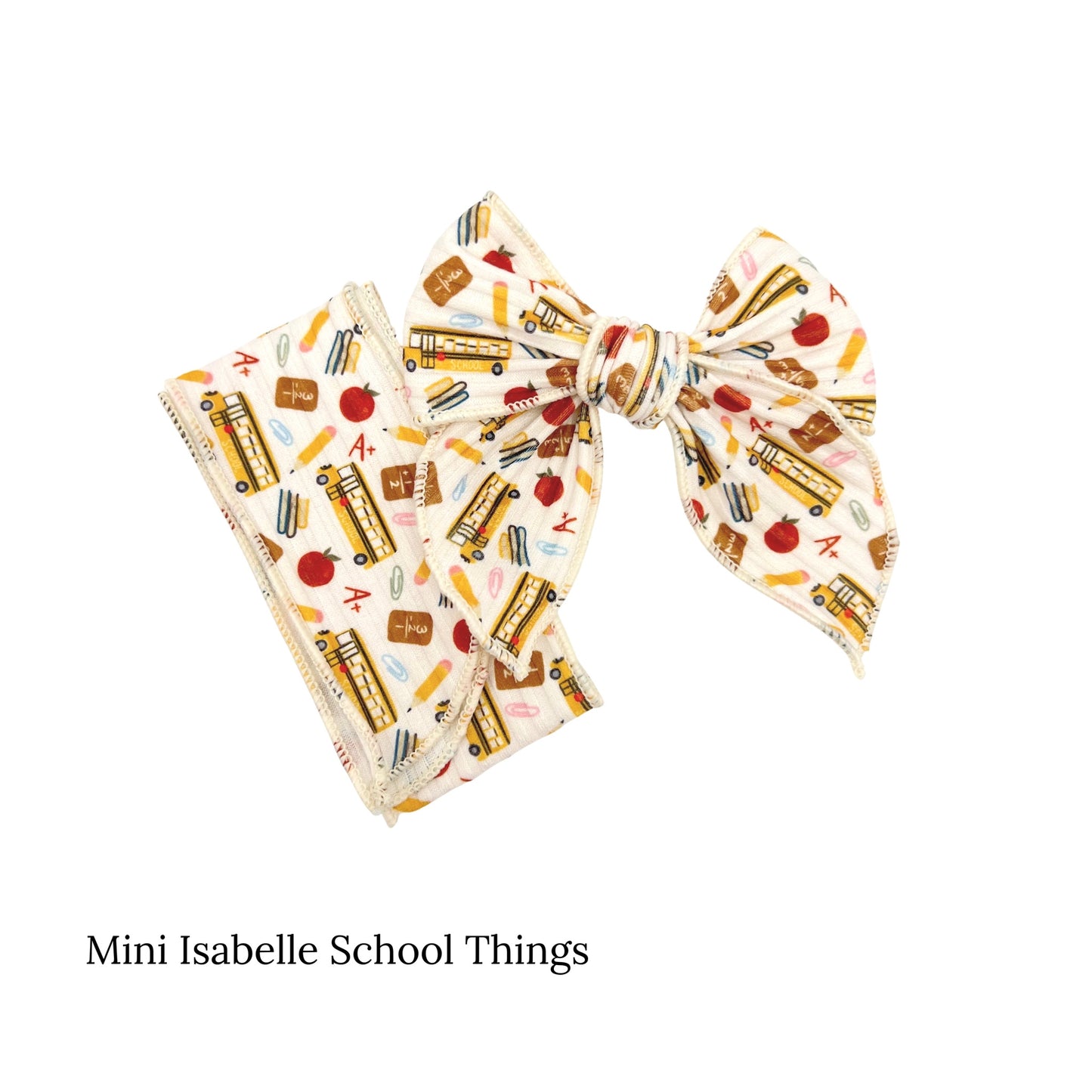 Back To School | Samantha Marie Designs | Bow Strips