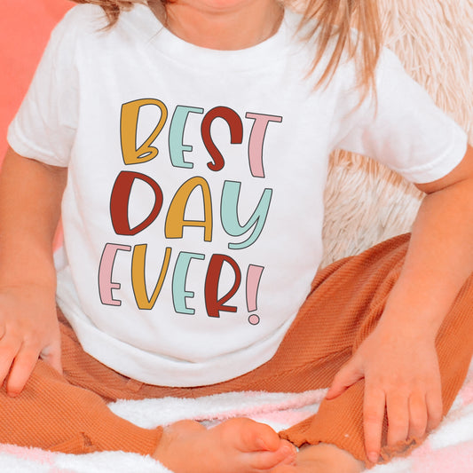 Best day Ever iron on heat transfer- DTF - THEME PARK- Sublimation 