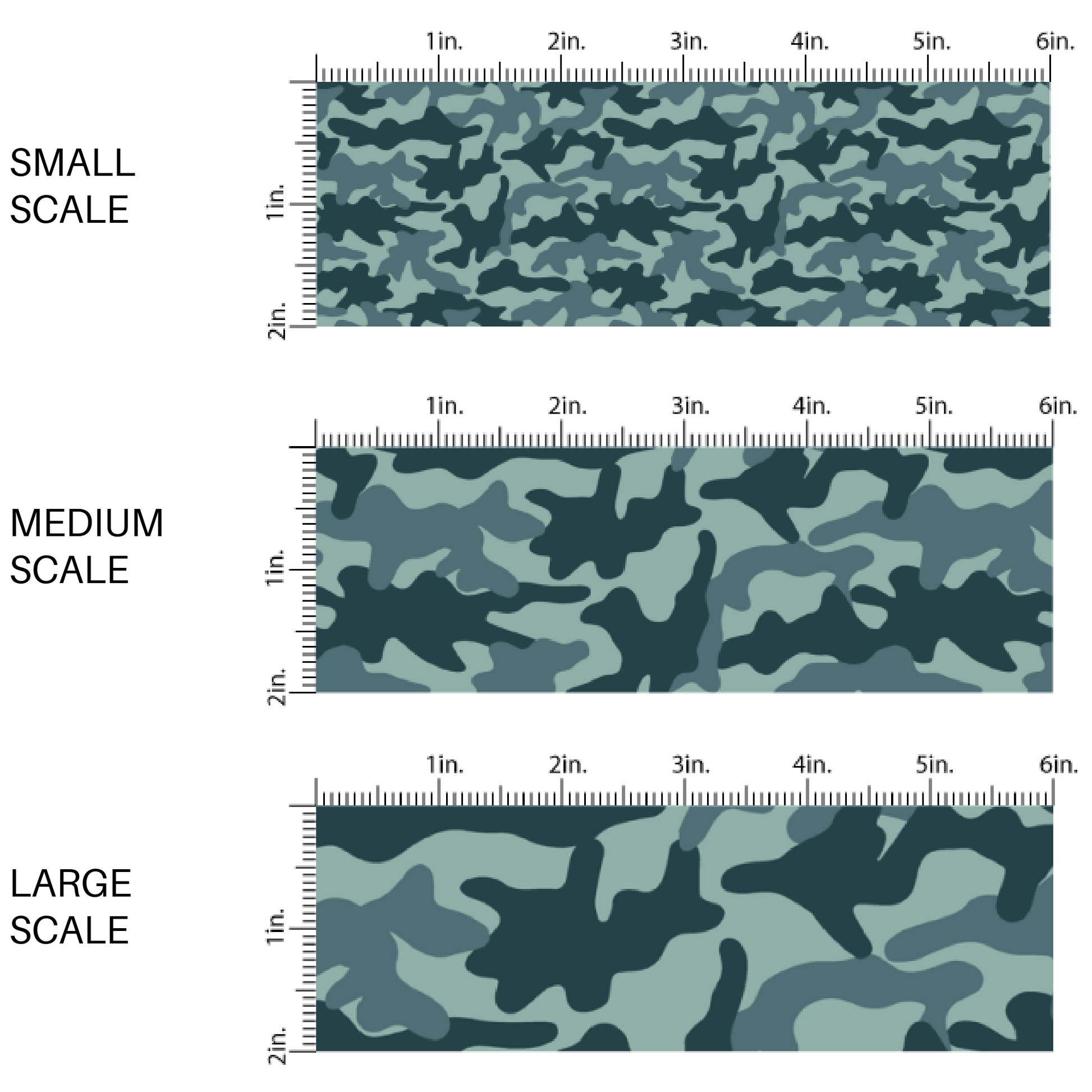 Light blue and dark blue fabric by the yard scaled image guide- blue camo - Camouflage Fabric 