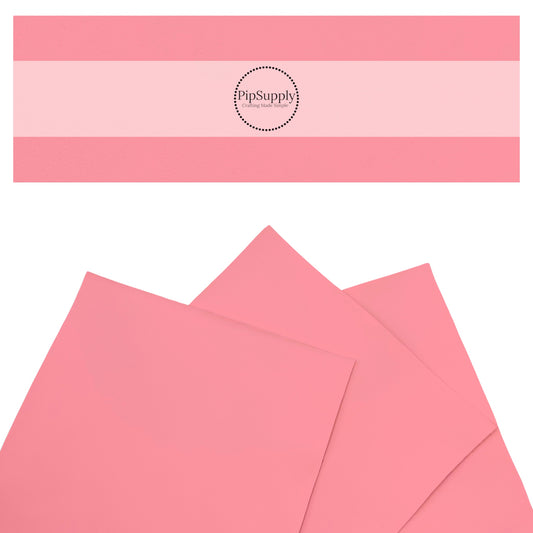 Pink blush solid Valentine and Spring colored faux leather sheets.