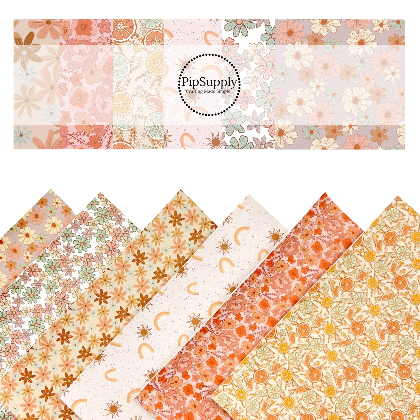 Boho Pastel | SKYY Designs Co | Faux Leather Sheets