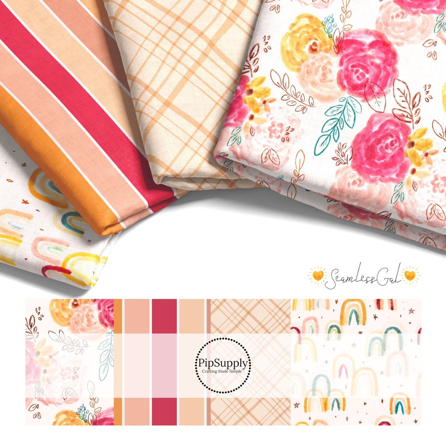 Boho Floral | Seamless Gal | Fabric