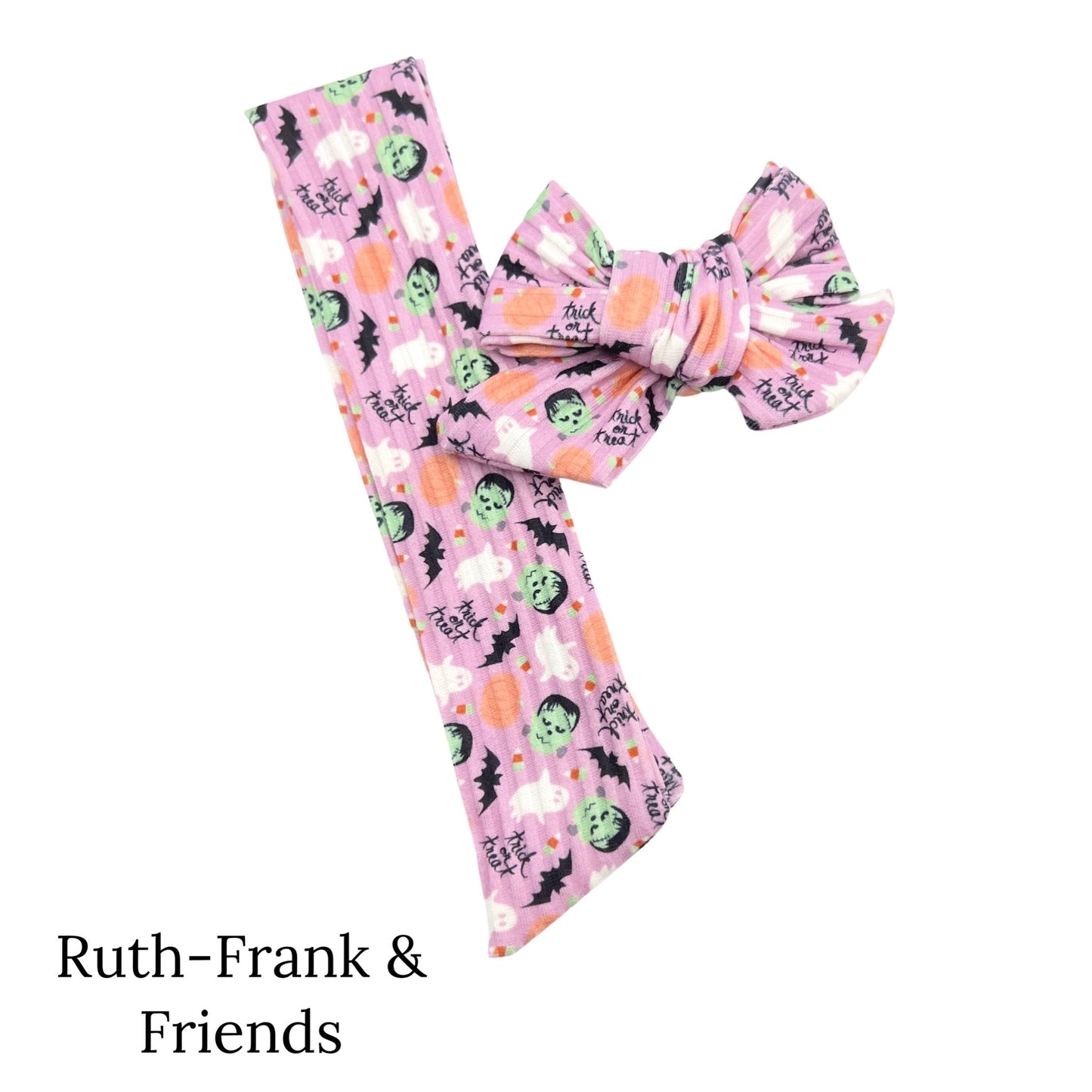 Frank-and-friends-bow-srtrip-halloween-DIY-Ribbed-fabric