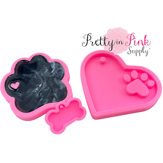 Bow Wow Dog | Silicone Mold | Choose Style