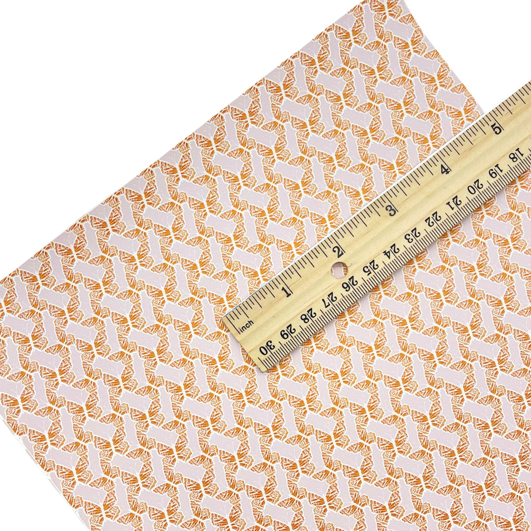 Spring  | The Peachy Dot | Faux Leather Sheets