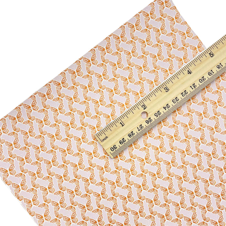 Spring  | The Peachy Dot | Faux Leather Sheets