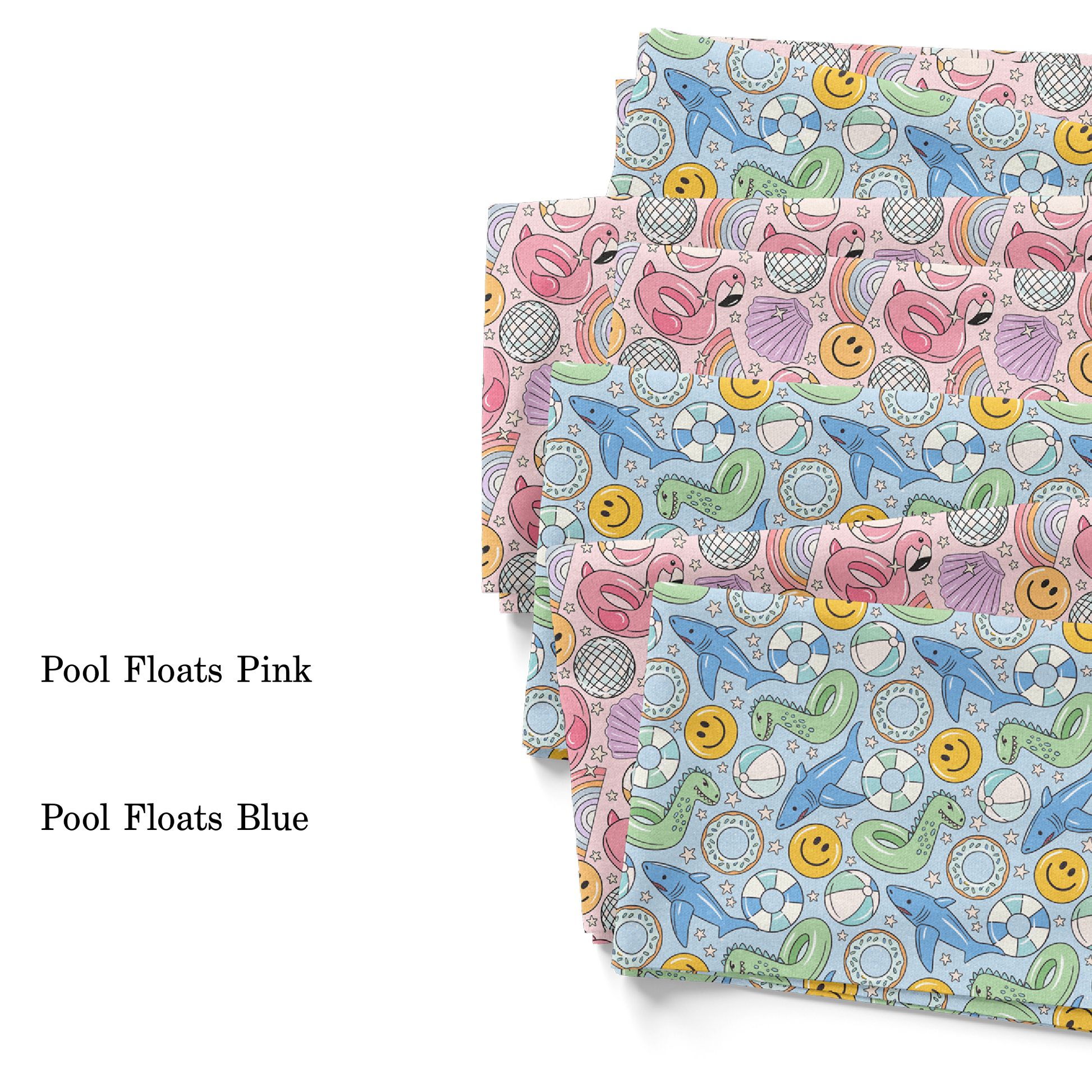 Camila Prints pool float summer collection fabric swatch