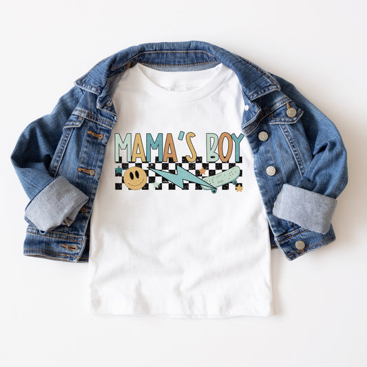 Sublimation or DTF Transfers | Scarlow Digital | Mama's Boy Checkered