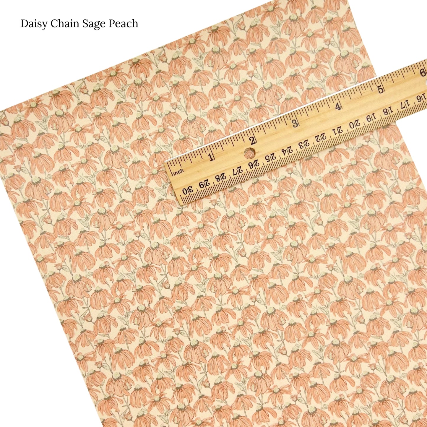 Daisy Charm Faux Leather Sheets