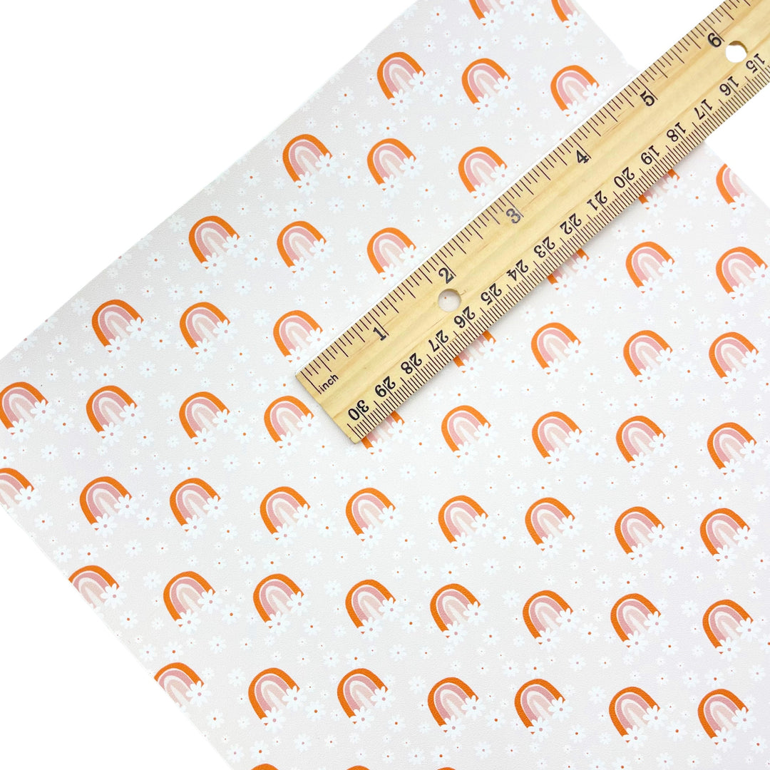 Spring  | The Peachy Dot | Faux Leather Sheets