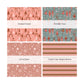 Deck the Halls Individual Strip Collection | The Peachy Dot | Liverpool Bullet Fabric