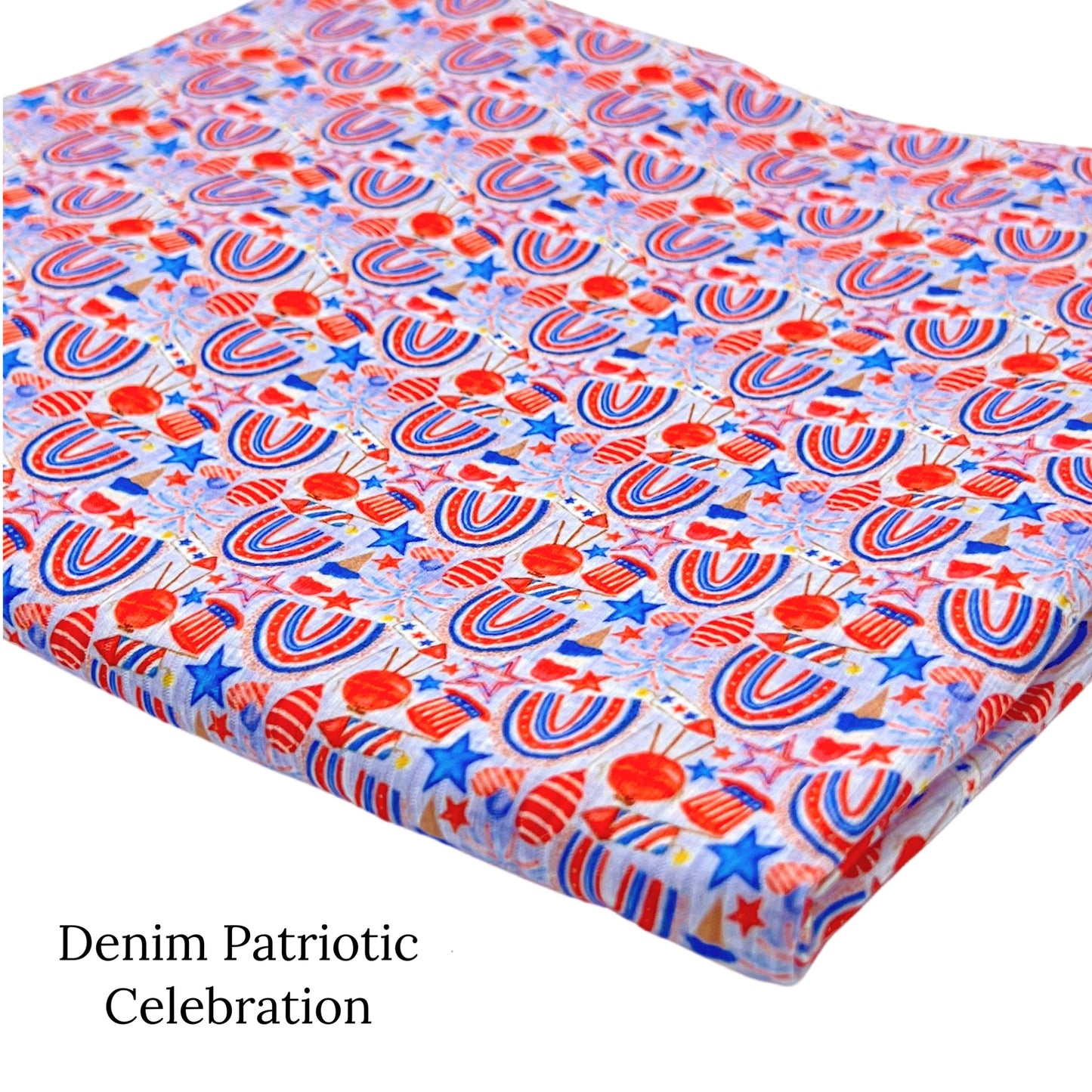 Patriotic | Ribbed Fabric