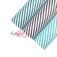 Diagonal Thin Stripes | Faux Leather Fabric Sheet