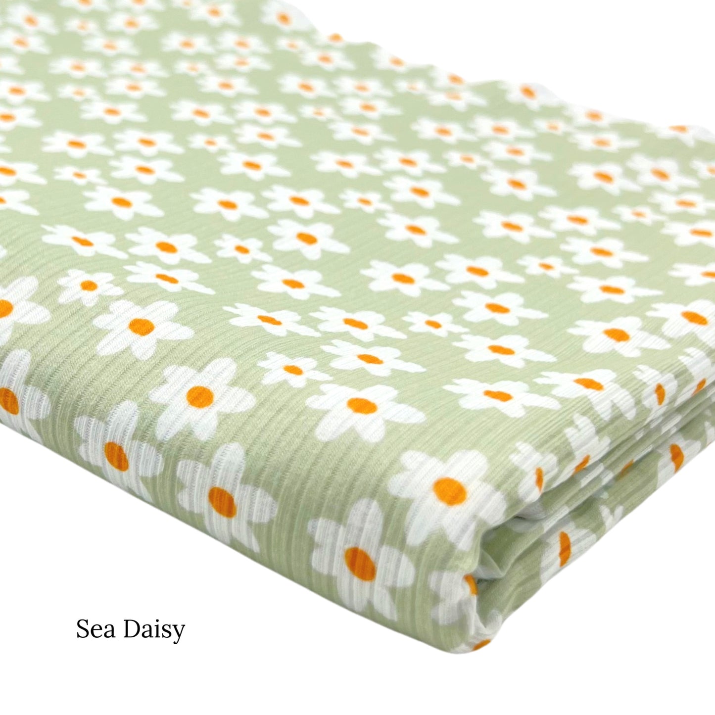 Everyday Floral | The Peachy Dot | Ribbed Fabric