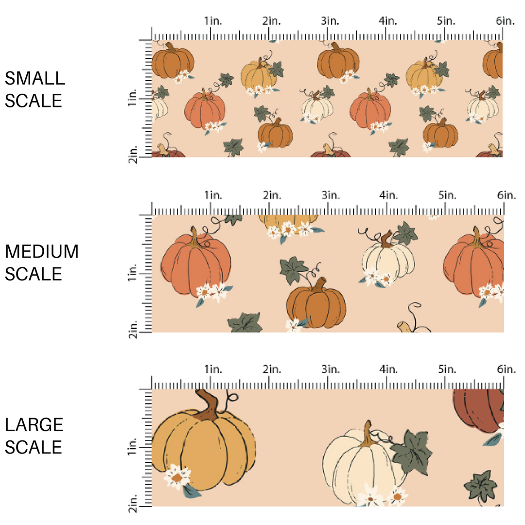 Fall themed high quality fabric adaptable for all your crafting needs. Make cute baby headwraps, fun girl hairbows, knotted headbands for adults or kids, clothing, and more!