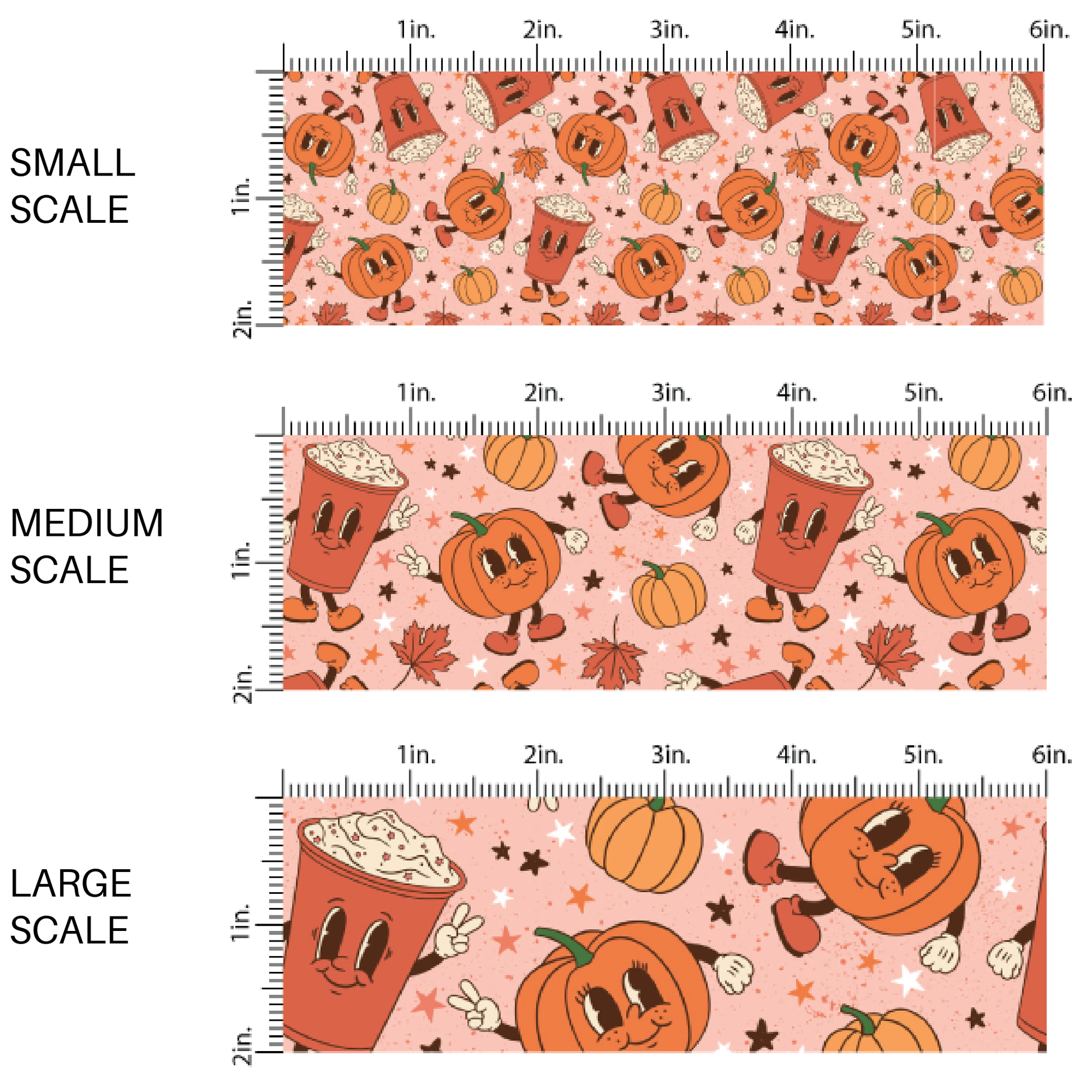 Fall themed high quality fabric adaptable for all your crafting needs. Make cute baby headwraps, fun girl hairbows, knotted headbands for adults or kids, clothing, and more!