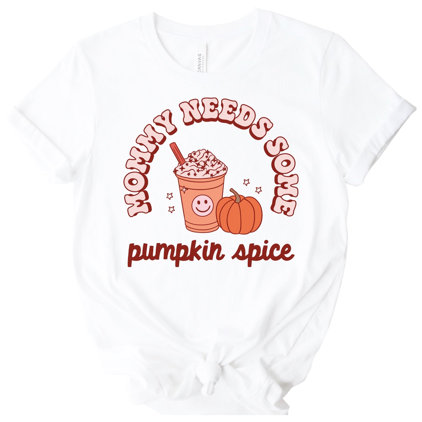 "Mommy Needs Some Pumpkin Spice" Fall season iron on Heat transfer