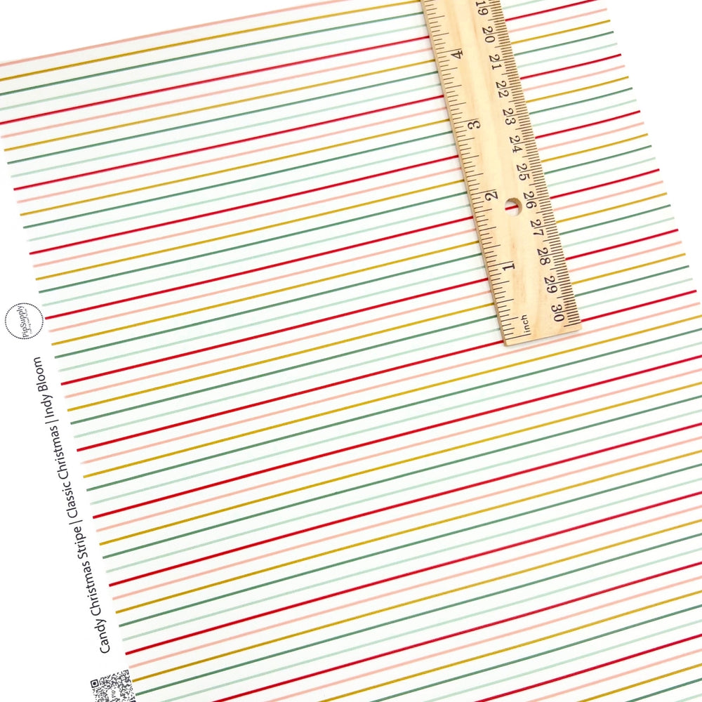 Rolled or individual christmas faux leather sheet with Multi colored light stripes