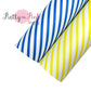 Diagonal Striped | Faux Leather Fabric Sheet - Pretty in Pink Supply