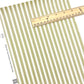 Christmas green and white stripes faux leather sheets 