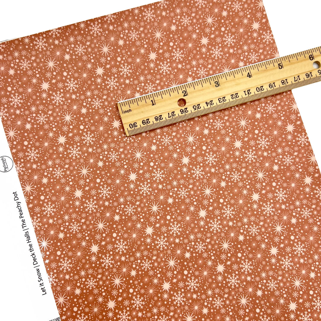 Deck the Halls | The Peachy Dot | Faux Leather