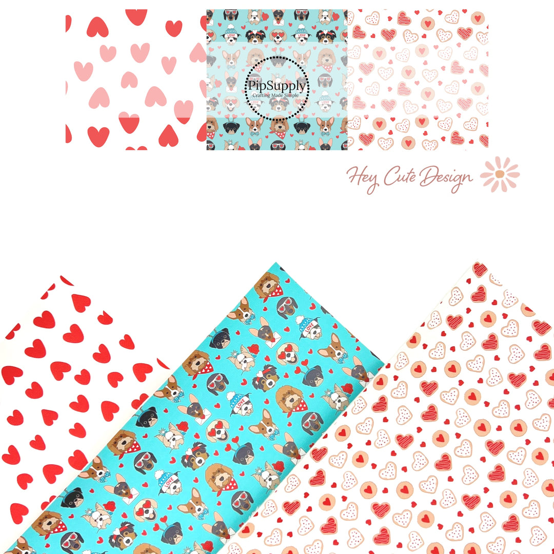 Valentine | Hey Cute Design | Faux Leather