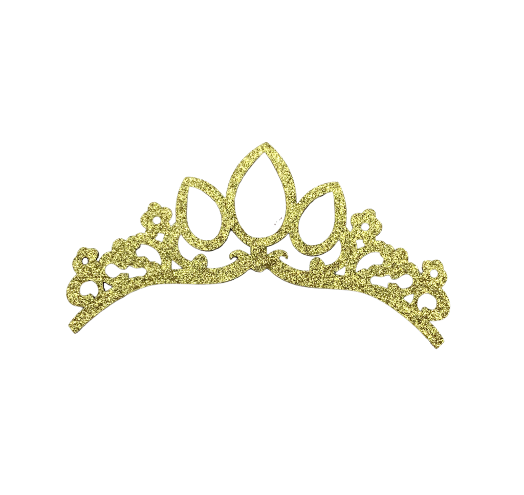 Princess Glitter Felt Crowns