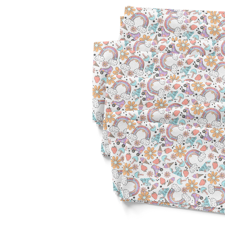 Skyy Design Co Retro Summer Fabric Pattern 