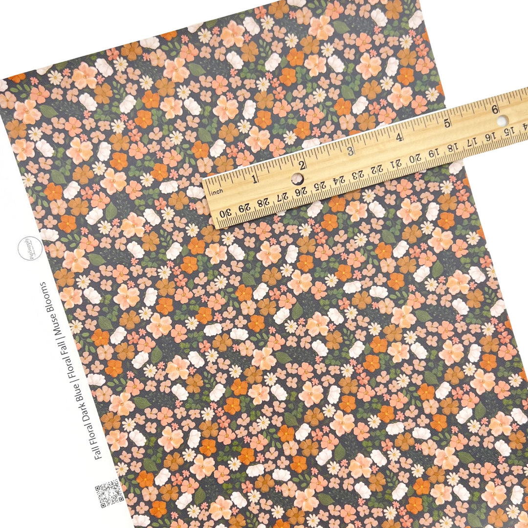 Floral Fall | Muse Bloom Designs | Faux Leather Sheets