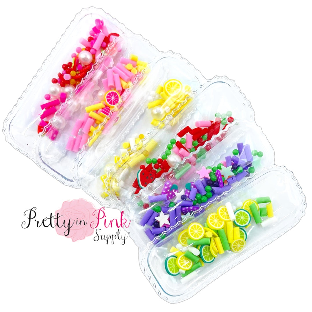 Fruit Sprinkle Mix Scalloped | Snap Clip Covers