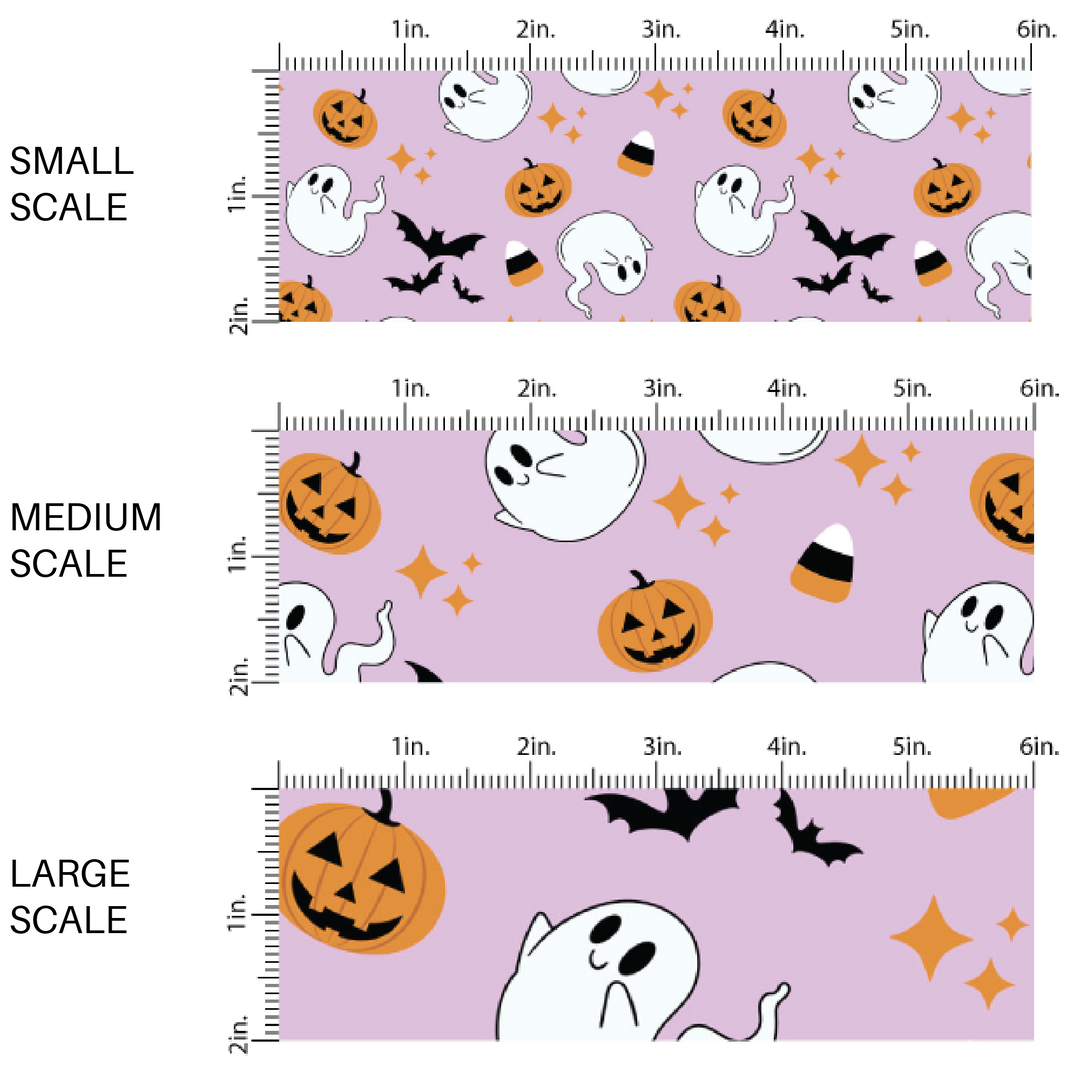 Halloween Haunts | Peachy Pattern Co | Fabric By The Yard