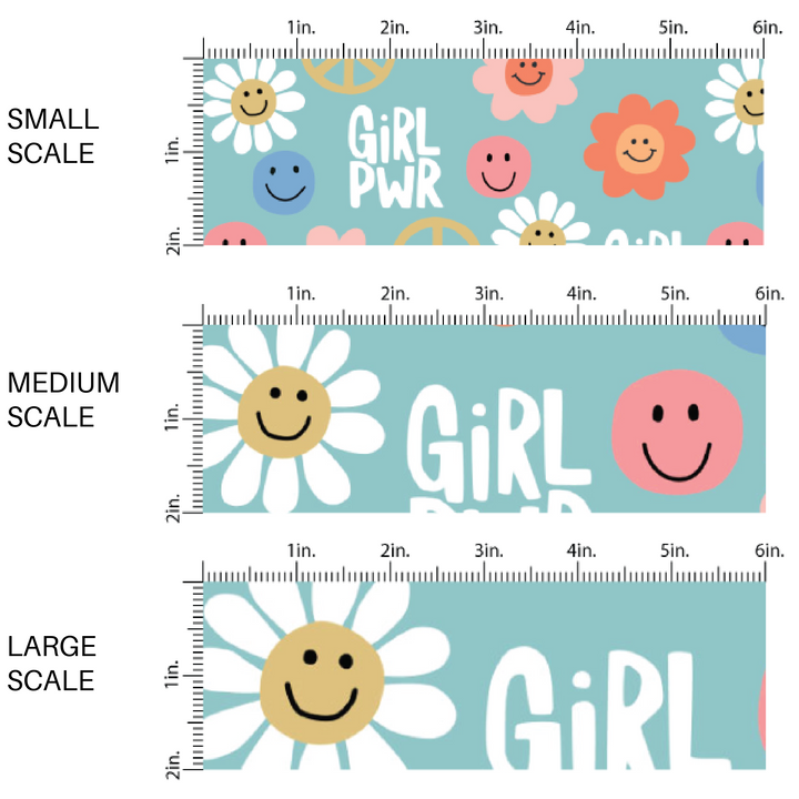 Girl Power | Hey Cute Design | Fabric By The Yard